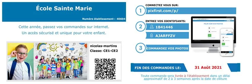 Bannière des photos scolaires-2021